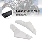 Radiator Side Cover Fairing Panels for Street Triple 765 R/RS (2020–2022) White