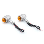2X Bullet Mini Heavy Duty Motorcycle Turn Signal Indicators Light Blinkers for Motorcycle