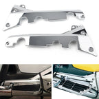 Set of 2 ABS Fairing Lower Rear Frame Covers for Honda GL1800 (2001–2011) Chrome