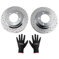 Front Drilled & Slotted Brake Disc for Toyota Tundra (2007–2021) S-31482
