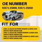 Front Left Power Window Switch for Volvo Truck VN VNL VNM VHD (2004–2015)