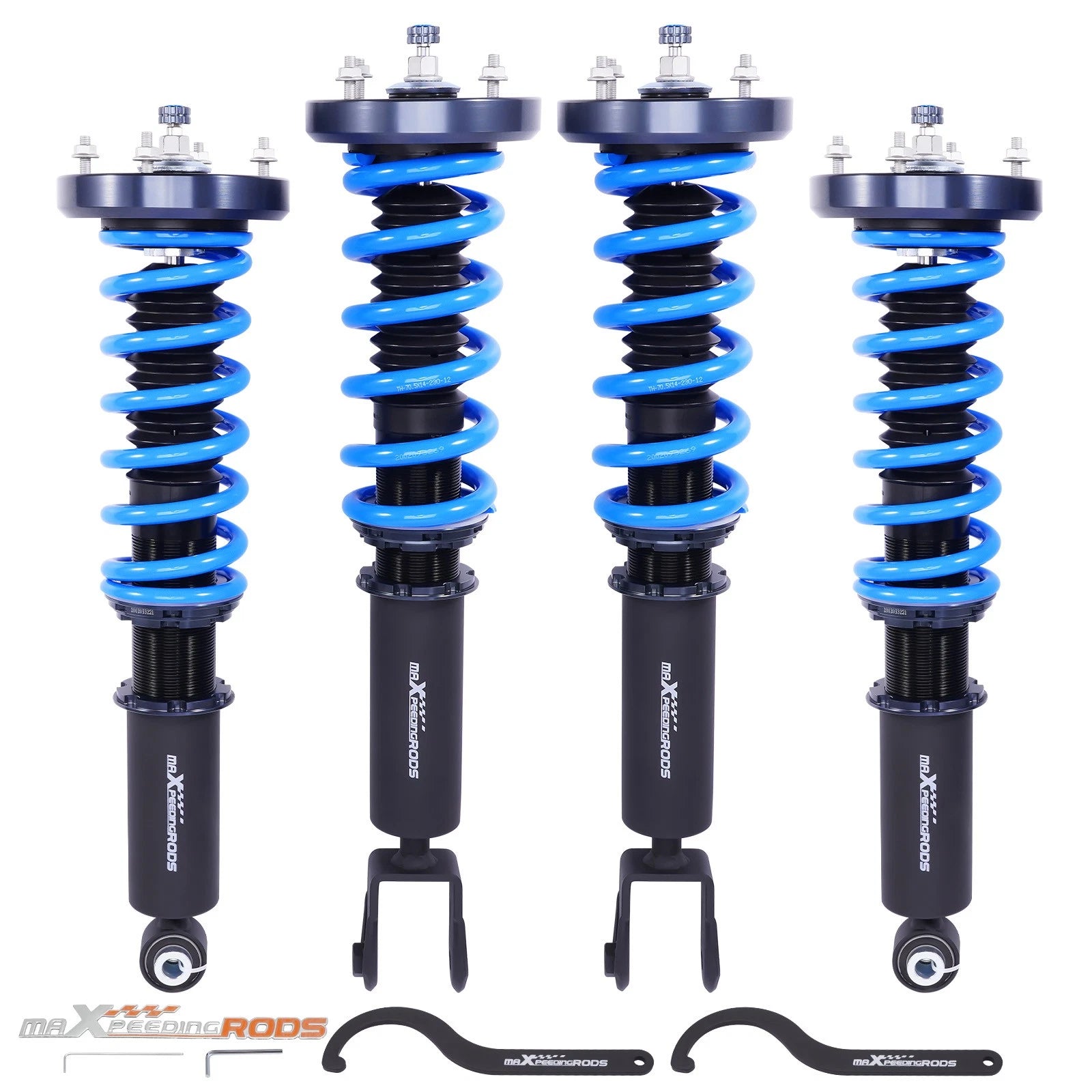 Air Suspension Strut Conversion Kit for Jaguar XJ X350 X358 (2003–2009)