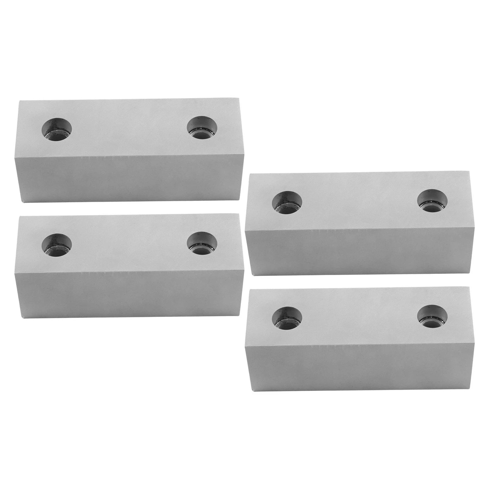 Set of 4 Reversible Soft Vise Jaws for 6" Vises