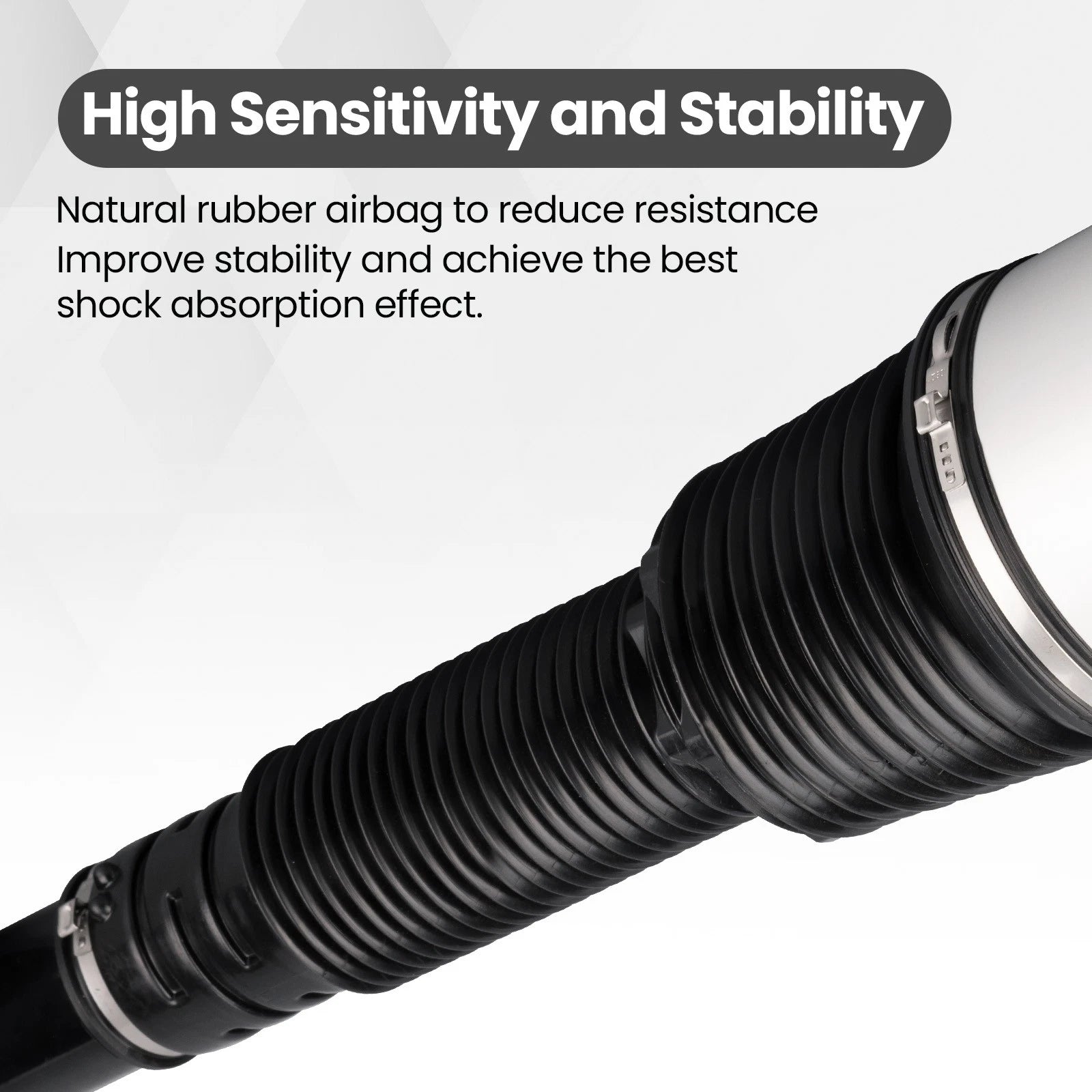 Rear Airmatic Suspension Shock Strut Assembly for Mercedes Benz S430 (2000–2006)