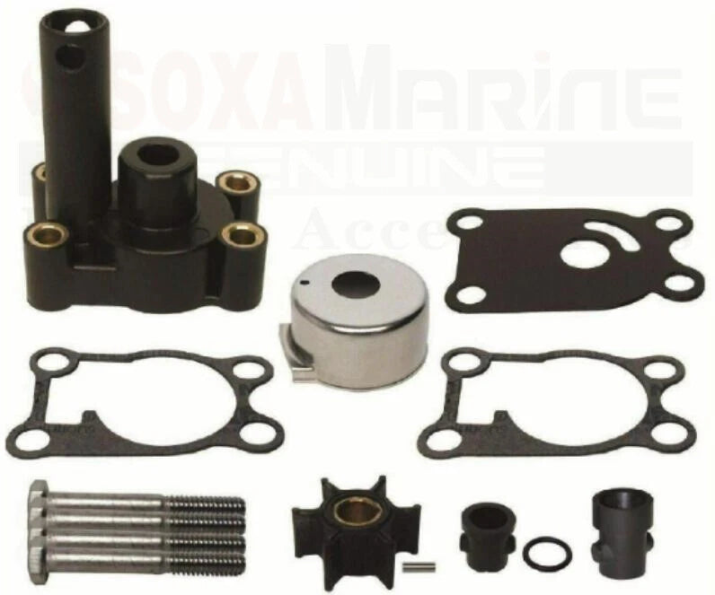2X Water Pump Rebuild Kits w/ Housing for Johnson Evinrude 4-8 HP (396644)