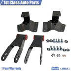 4" Drop Kit Rear Shackles & Hangers for Chevy Silverado 1500 (1999–2006)