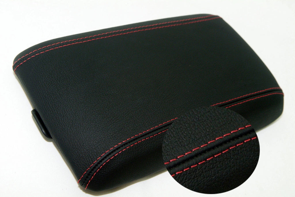 Center Console Armrest Cover for Pontiac GTO (2004–2006) Red Stitch