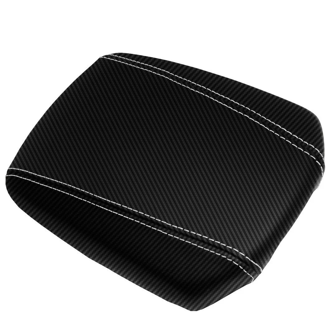 Console Armrest PVC Carbon Cover for Hyundai Genesis Coupe (2010–2013)