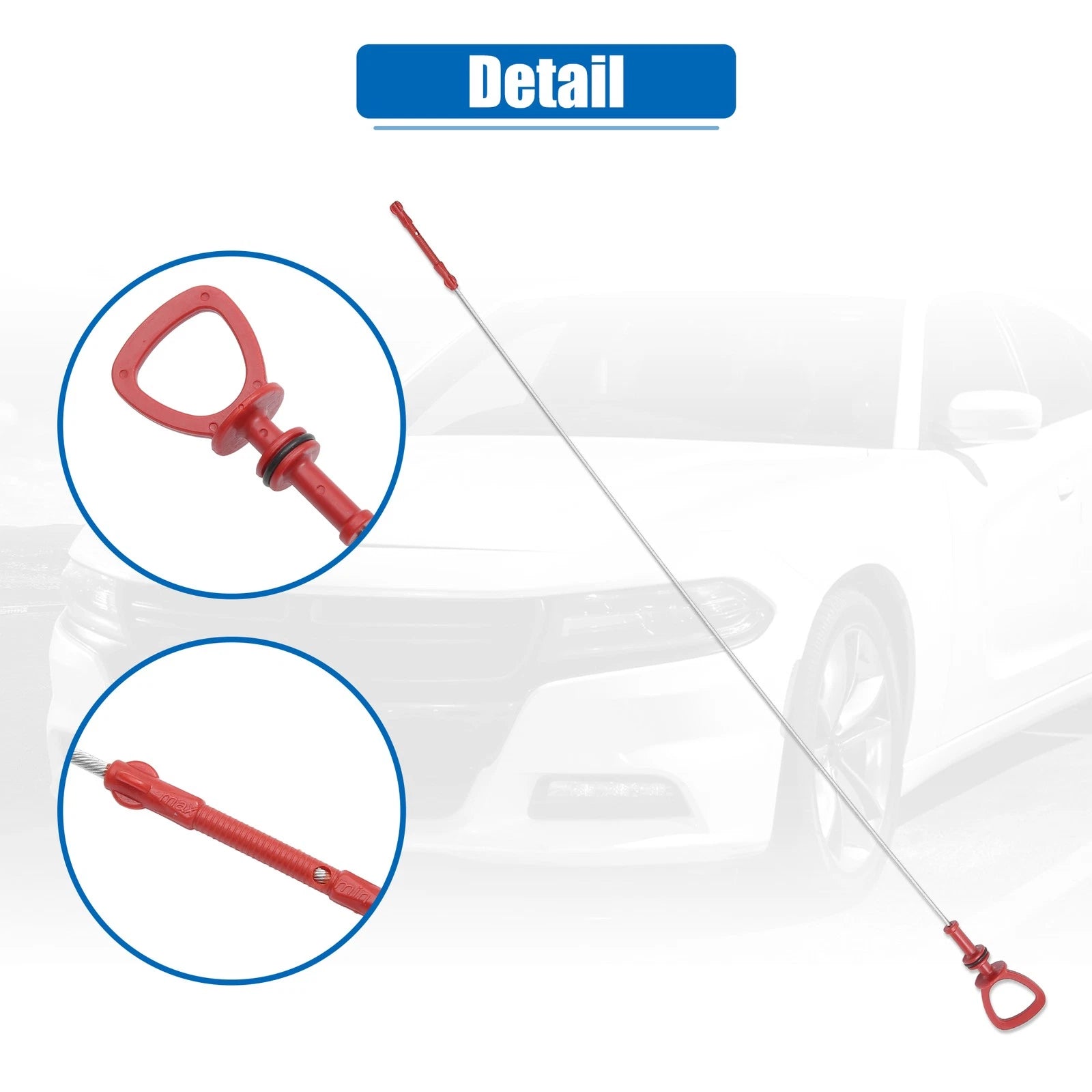 Engine Oil Fluid Level Dipstick for Mercedes-Benz CL203 (2003–2004) No.2710100372