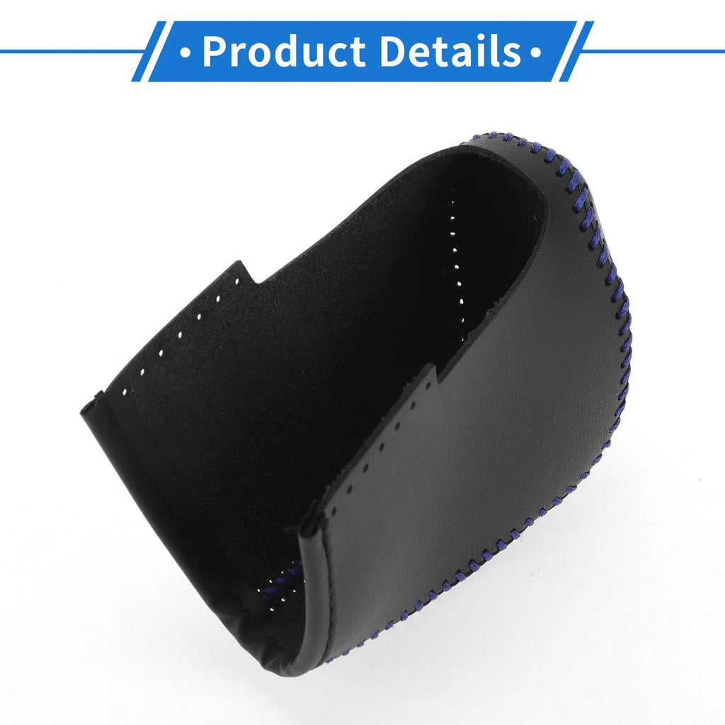 1 Pc Gear Shift Knob Cover for Nissan Altima (2019–2024) Black Carbon Fiber Blue