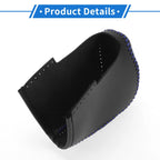 1 Pc Gear Shift Knob Cover for Nissan Altima (2019–2024) Black Carbon Fiber Blue