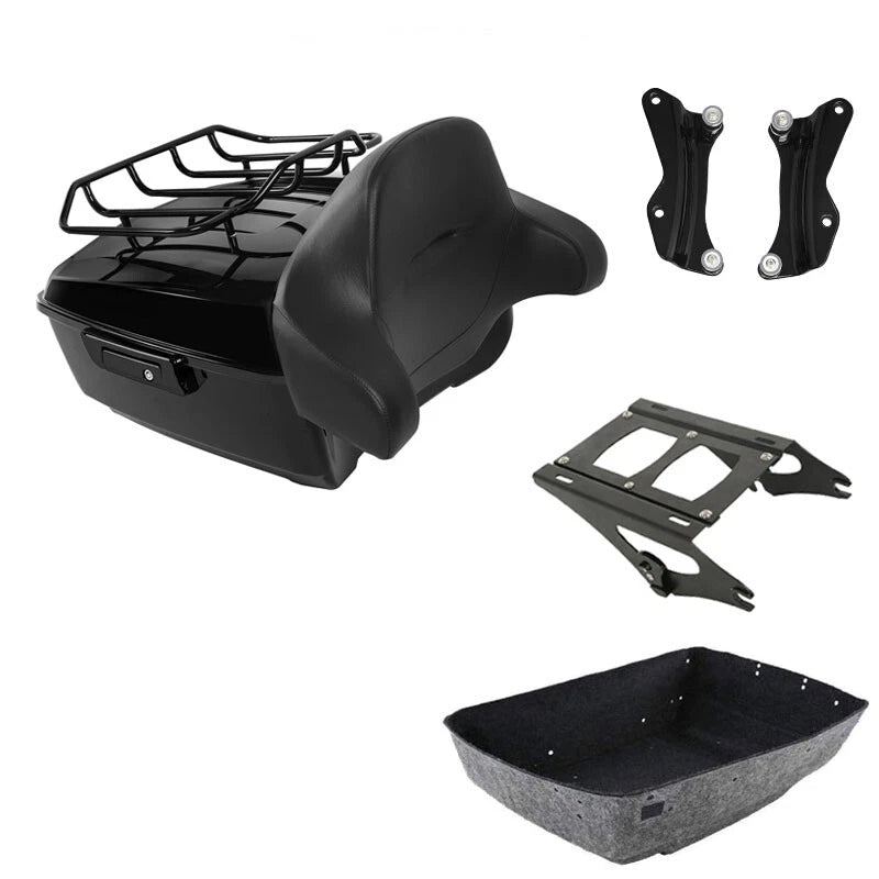 Trunk Pad Mount Rack Docking Hardware for Harley Touring FLHT (2014–2026)