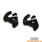 Black Detachable Sissy Bar Luggage Rack for Motorcycle Universal