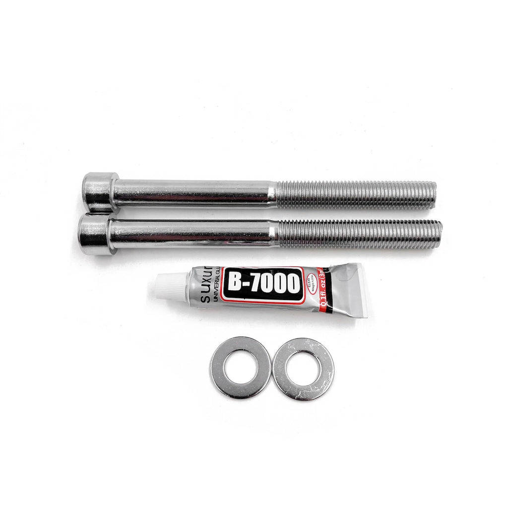 Chrome Spike Billet Aluminum Frame Sliders for Kawasaki ZX9R (2002–2003)