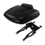 Matte Black Low Profile Trunk Pad Mount Rack for Indian Roadmaster (2015–2023)
