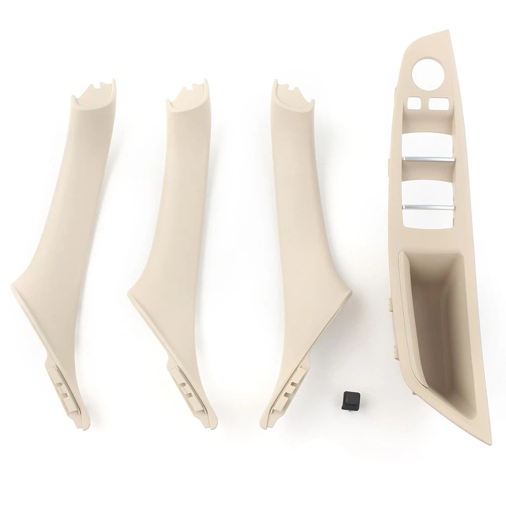 Set of 4 Door Panel Handle Pull Covers for BMW 520d 535i F10 F11 (2010–2016)