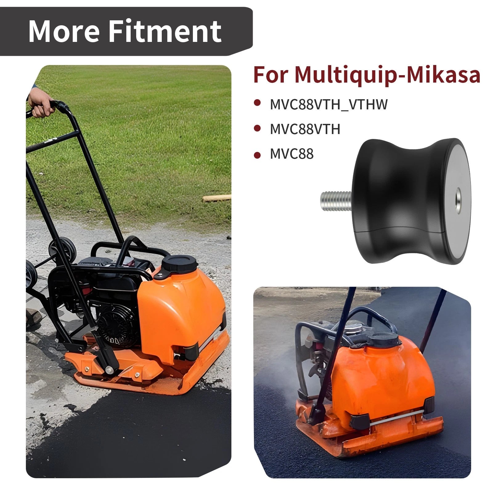 Shockmount 939010230 for Multiquip Mikasa MVC88 MVC88VTH