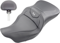 SADDLEMEN Roadsofa Seat for FL (2009–2024) - Carbon Fiber, Backrest, Black