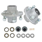 Trailer Bearing Kit for 5 on 4.5" Galvanized Trailer Hub (2-Pack)