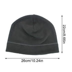 Fleece Windproof Hat for Boys Girls Adults (Solid Color)