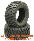2X Wanda UTV ATV Tires 27x11-12 for Can-Am Maverick 1000R/X/XC (2013–2017)