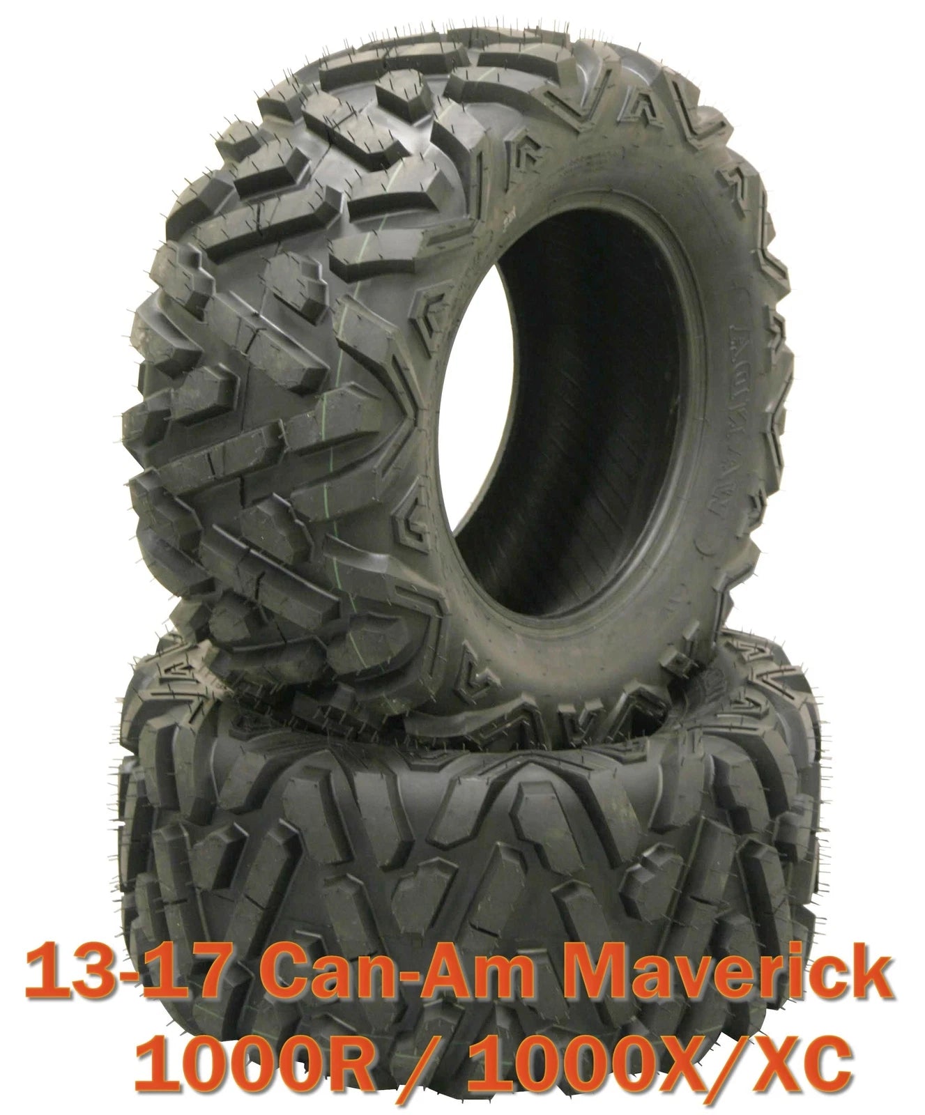 2X Wanda UTV ATV Tires 27x11-12 for Can-Am Maverick 1000R/X/XC (2013–2017)
