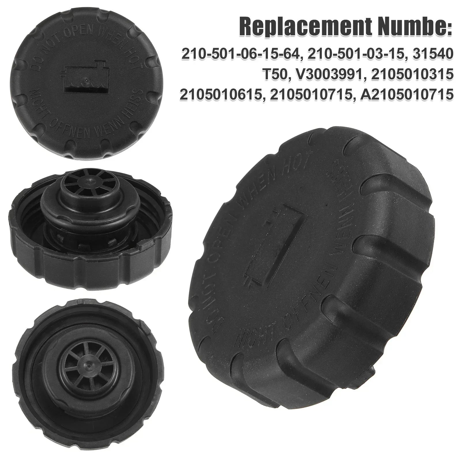 Engine Coolant Reservoir Cap for Mercedes-Benz W140 W203 (1992-2006)