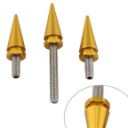 3X 6mm Gold Windshield Screw for Harley Electra Glide (2014–2023)