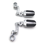 1-1/4" Chrome Slipstream Footpegs for Yamaha Road Star Warrior (2002–2009)