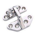 2Pcs Heavy Duty Stainless Steel Hinges for Marine Decks and Control Cabinets