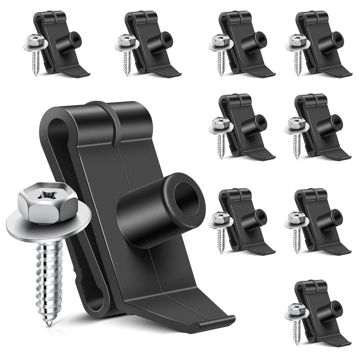 M6-2.5 Body Bolts & U Nuts Set for Toyota RAV4 Prius (20pcs)
