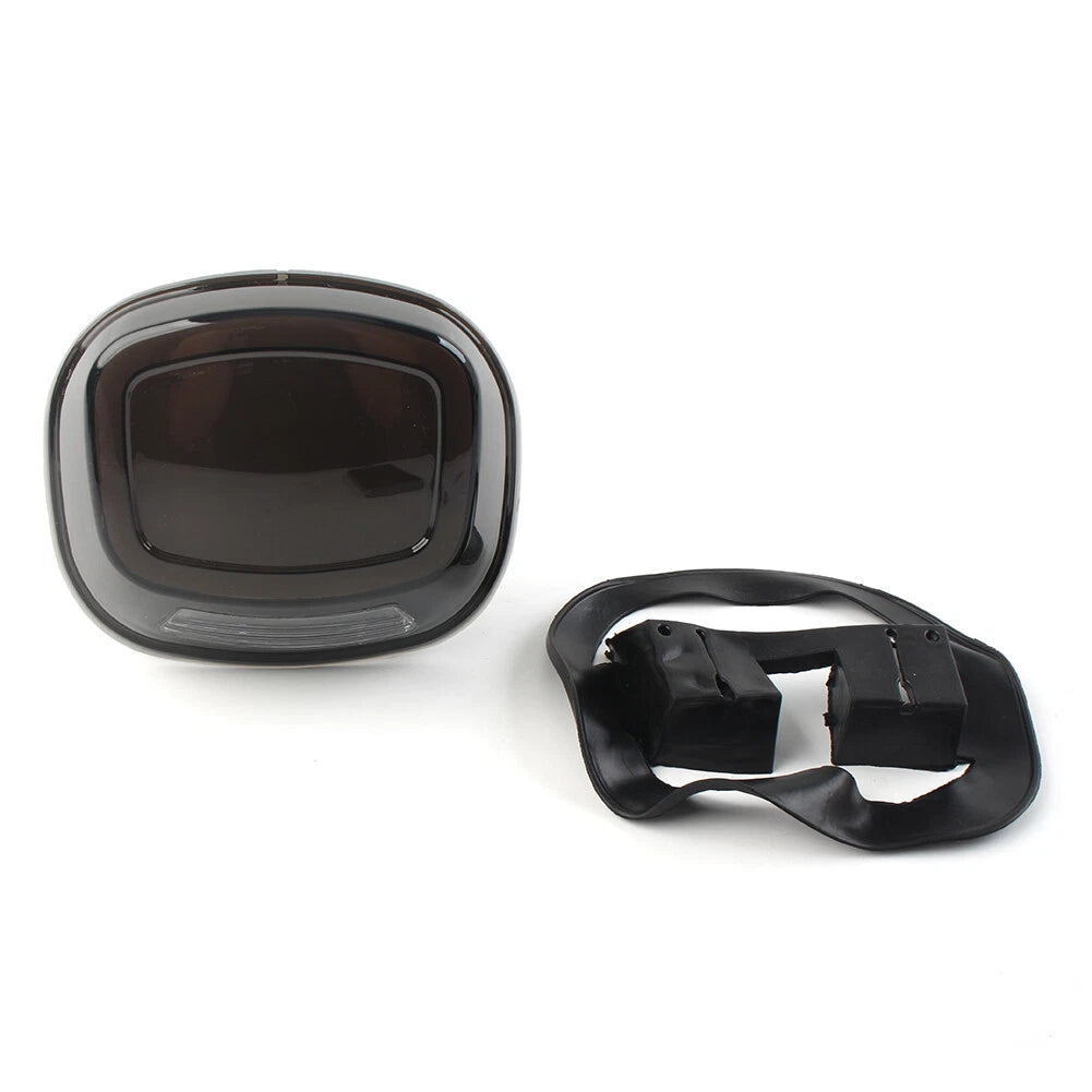 LED Rear Brake Tail Light Smoke Lens for Harley Touring Softail Dyna Sportster (2014–2023)