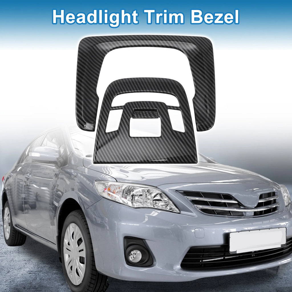 Set of 2 Headlight Trim Bezels for Toyota Corolla (2022–2024)
