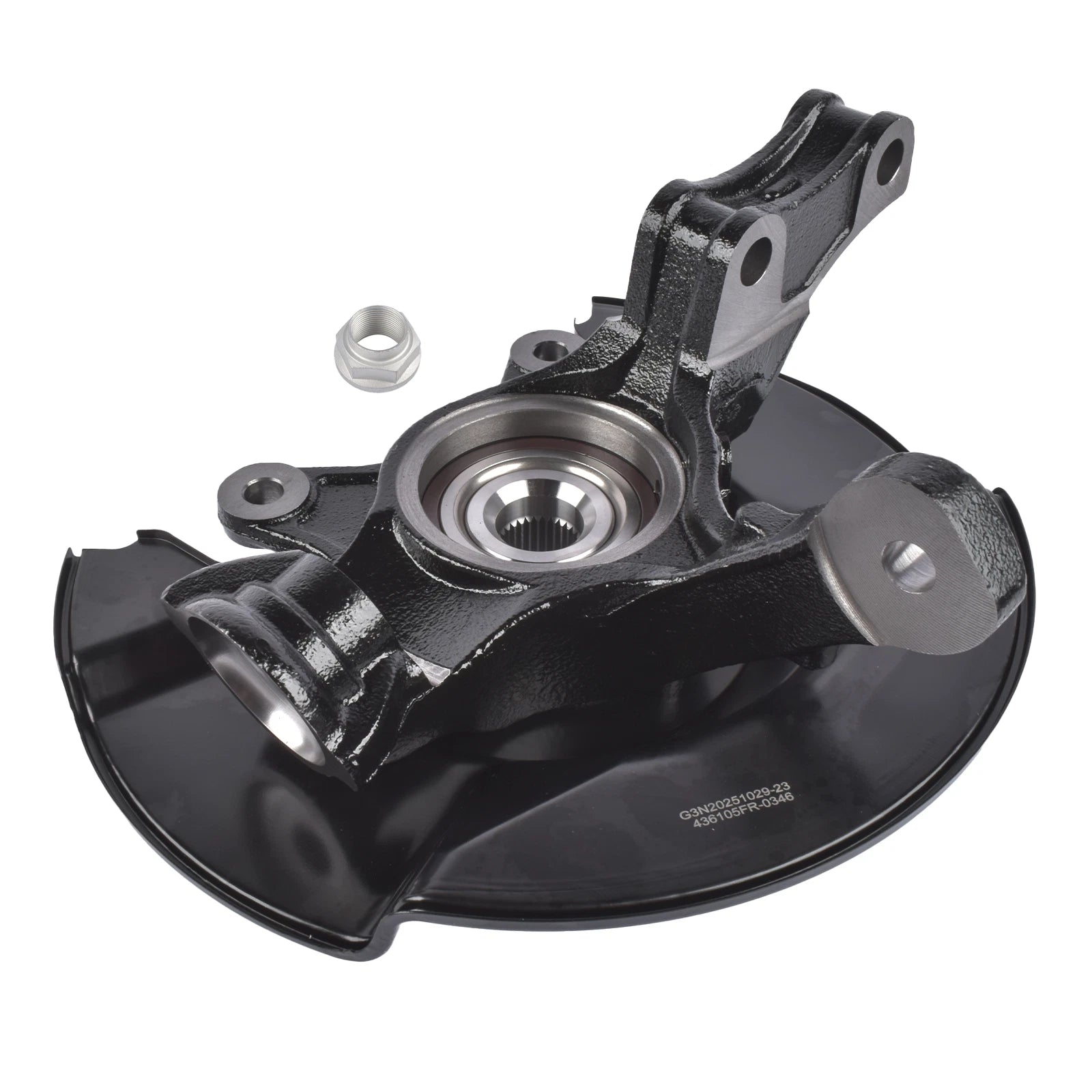 Front Right Steering Knuckle & Hub Bearing for Honda Ridgeline (2006–2014)