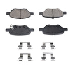 Front & Rear Brake Rotors & Ceramic Pads for Chevy Malibu (2004-2012)