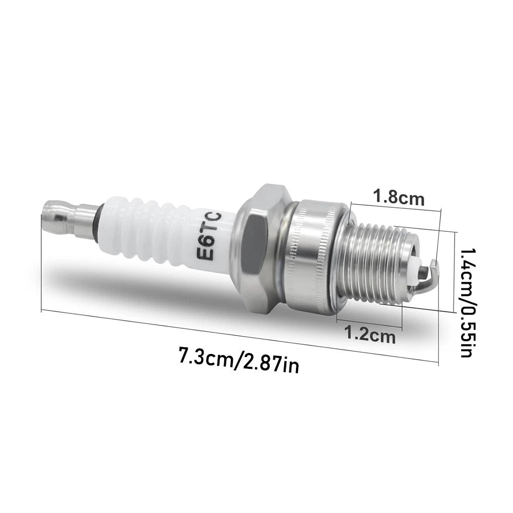 Spark Plug for Yamaha PW50, PW80, LT80, E6TC, BP6HS (50cc-110cc)