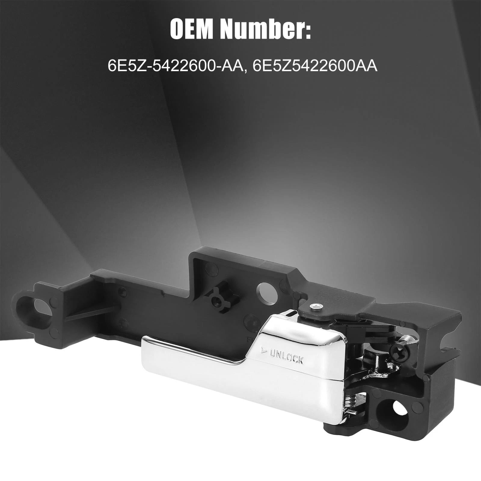 Front Right Interior Door Handle for Ford Fusion (2006–2012) 6E5Z5422600AA