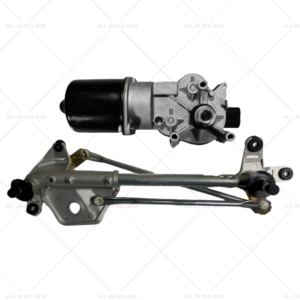 Front Windshield Wiper Transmission Linkage Assembly w/ Motor for Honda