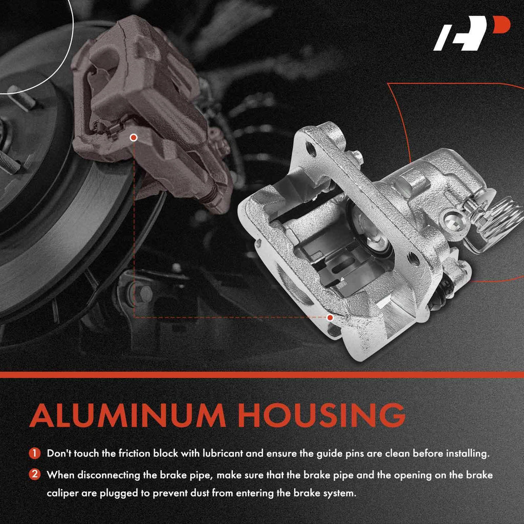 6X Rear Brake Caliper & Ceramic Pads for Ford Mustang SVT Cobra (1994–2004)