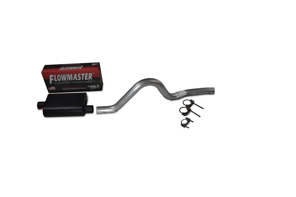 Exhaust Kit for Jeep Wrangler (1991–1996) with Flowmaster Super 40 Muffler