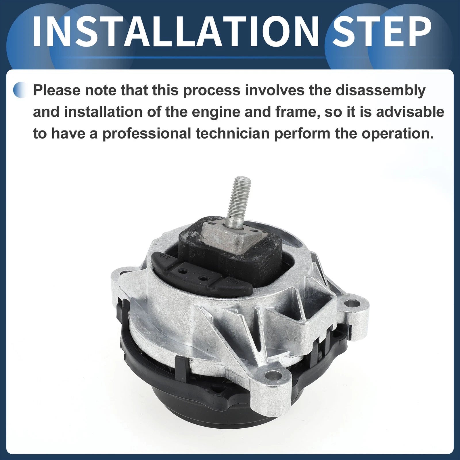 Engine Motor Mount for BMW X3 F25 (2011–2017) 3.0L A/MT 4WD 28i