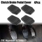 Set of 4 Anti-Slip Clutch Brake Pedal Covers for Ford Focus (1998–2005)