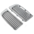 Chrome Lower Fairing Radiator Grills for Harley Touring (2014-2020)