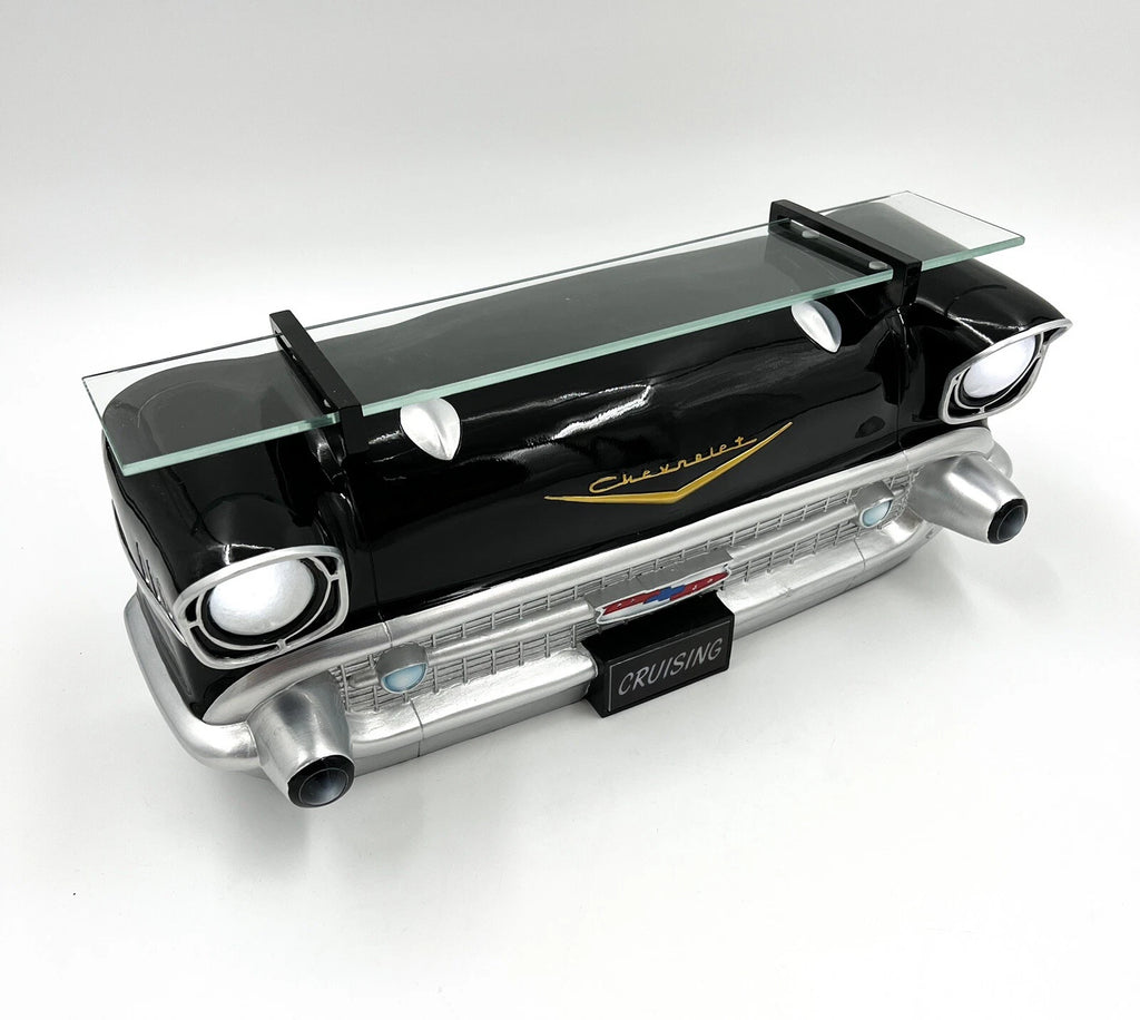 Polyresin Front Wall Shelf with LED Headlights for Chevrolet Bel Air (1957)