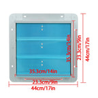 14" Exhaust Fan for Wall-Mounted Ventilation