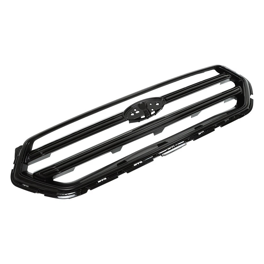 Glossy Black Plastic Front Upper Mesh Grille for Ford Escape (2017-2019)