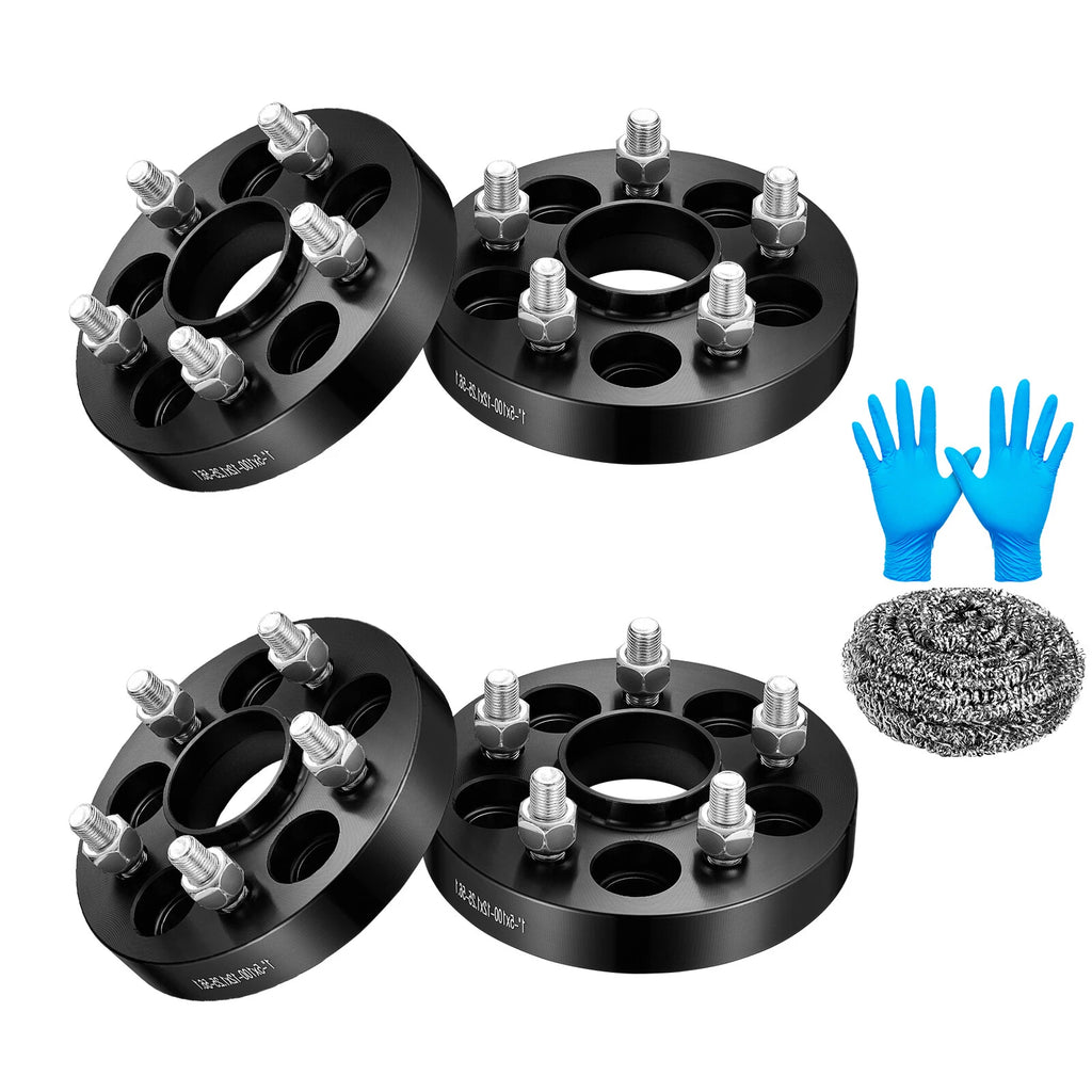 1" 5x100 Hubcentric Wheel Spacers for Subaru Outback & XT6 (1988–2013)