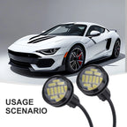2X LED Reversing Backup Lamp Light for Car (12V)