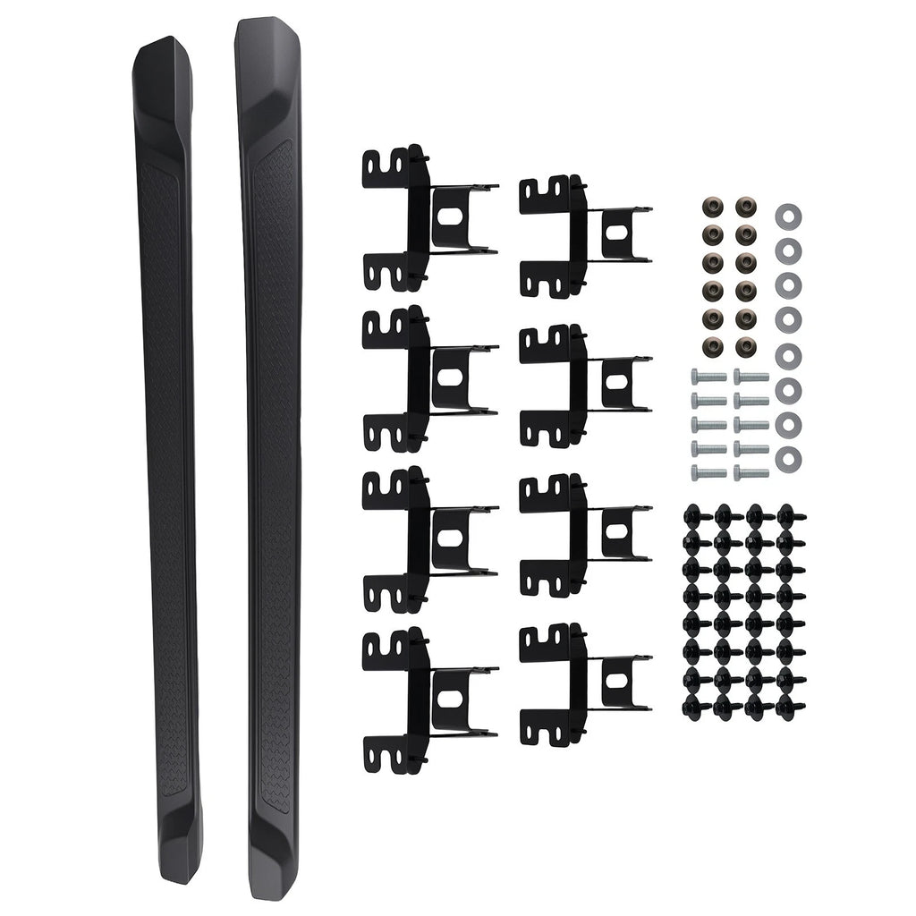Black Side Steps for Jeep Gladiator JT (2020–2023) Running Board