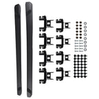 Black Side Steps for Jeep Gladiator JT (2020–2023) Running Board